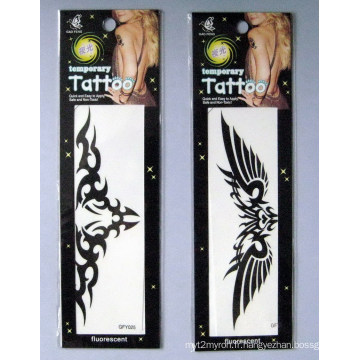 Autocollant de tatouage Fluorescent BJ-Tos-013